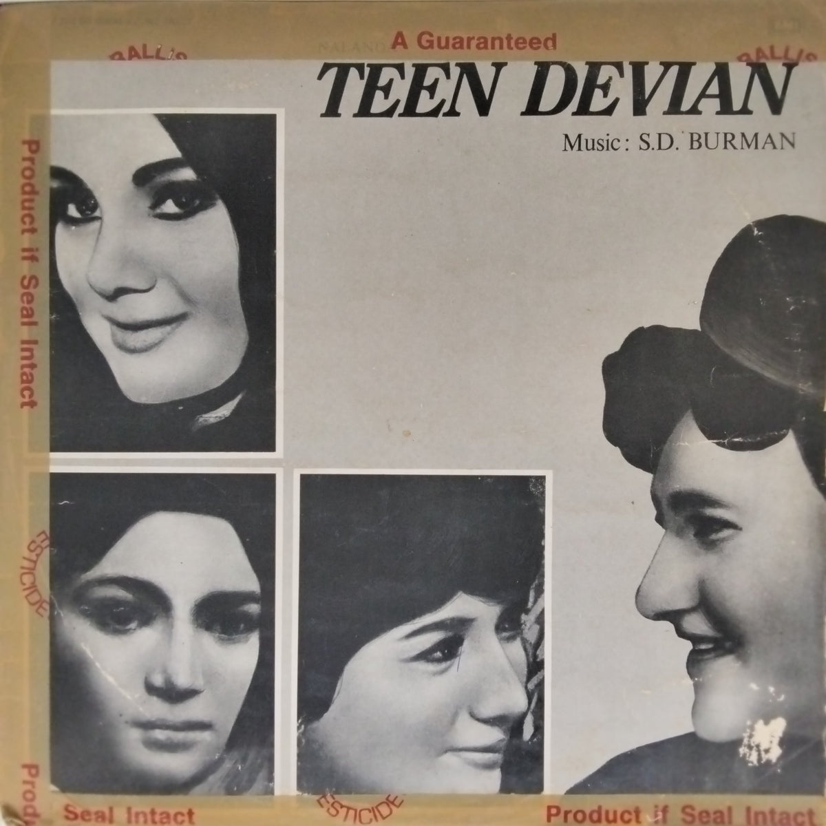 S.D. Burman - Teen Devian (Vinyl)