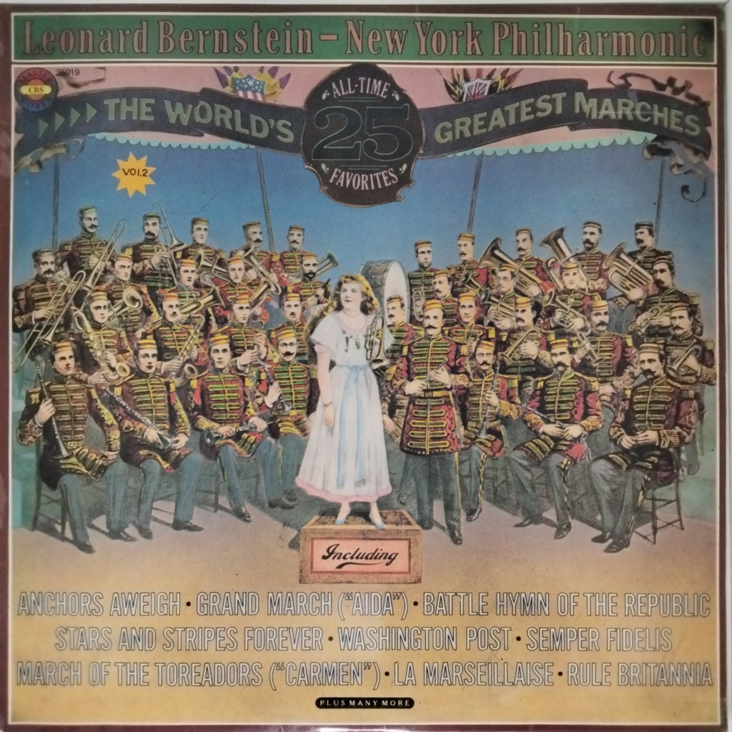 Leonard Bernstein, New York Philharmonic - The World's Greatest Marches (Vinyl) (2)