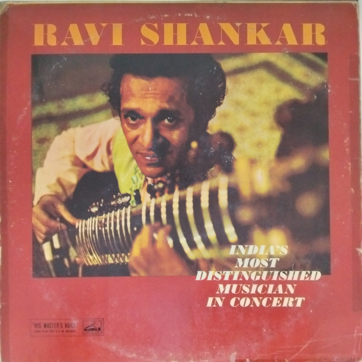 Ravi Shankar - India's Most Distinguished Musician in Concert (Vinyl)