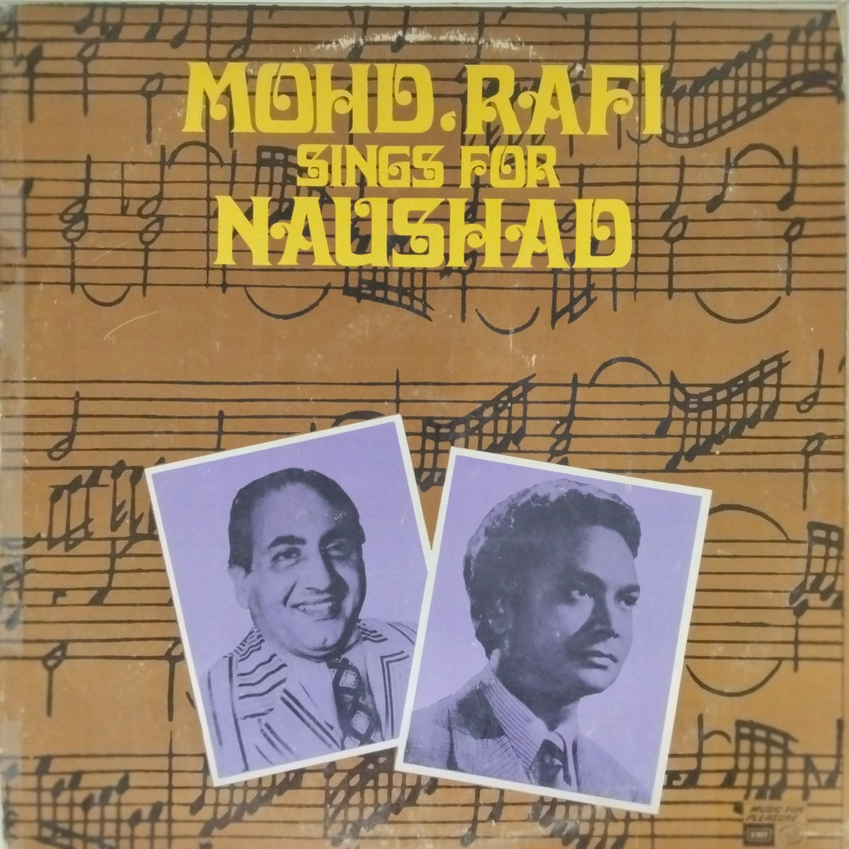 Mohd. Rafi, Naushad - Mohd. Rafi Sings for Naushad (Vinyl)