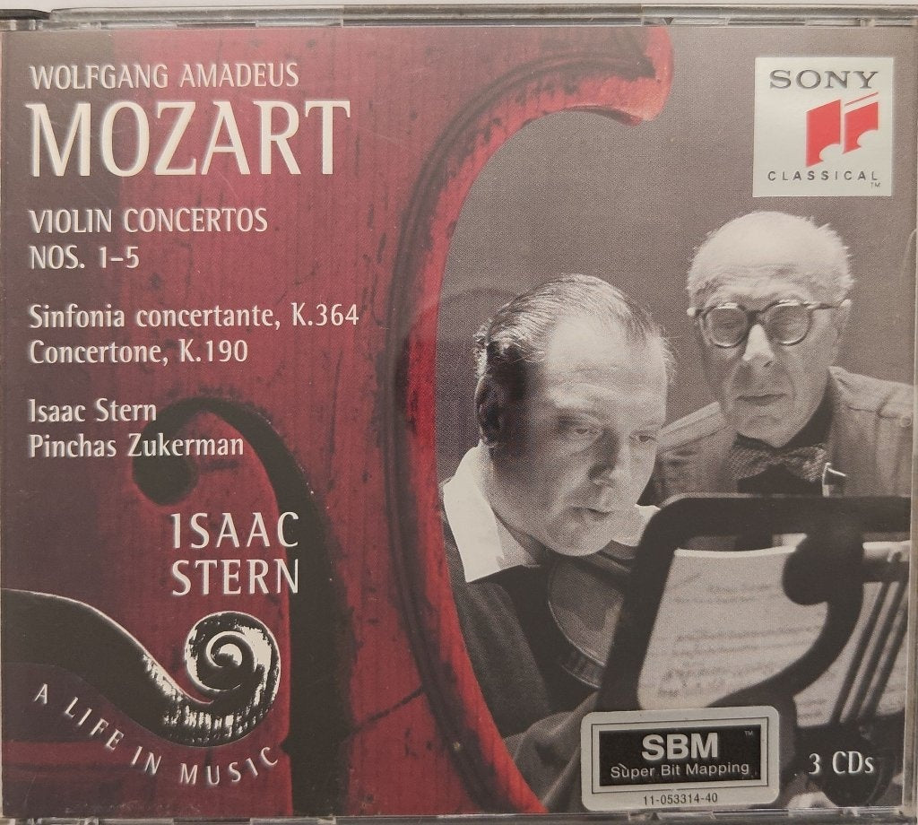 Isaac Stern, Pinchas Zukerman - Violin Concertos Nos. 1-5 (CD) (3)