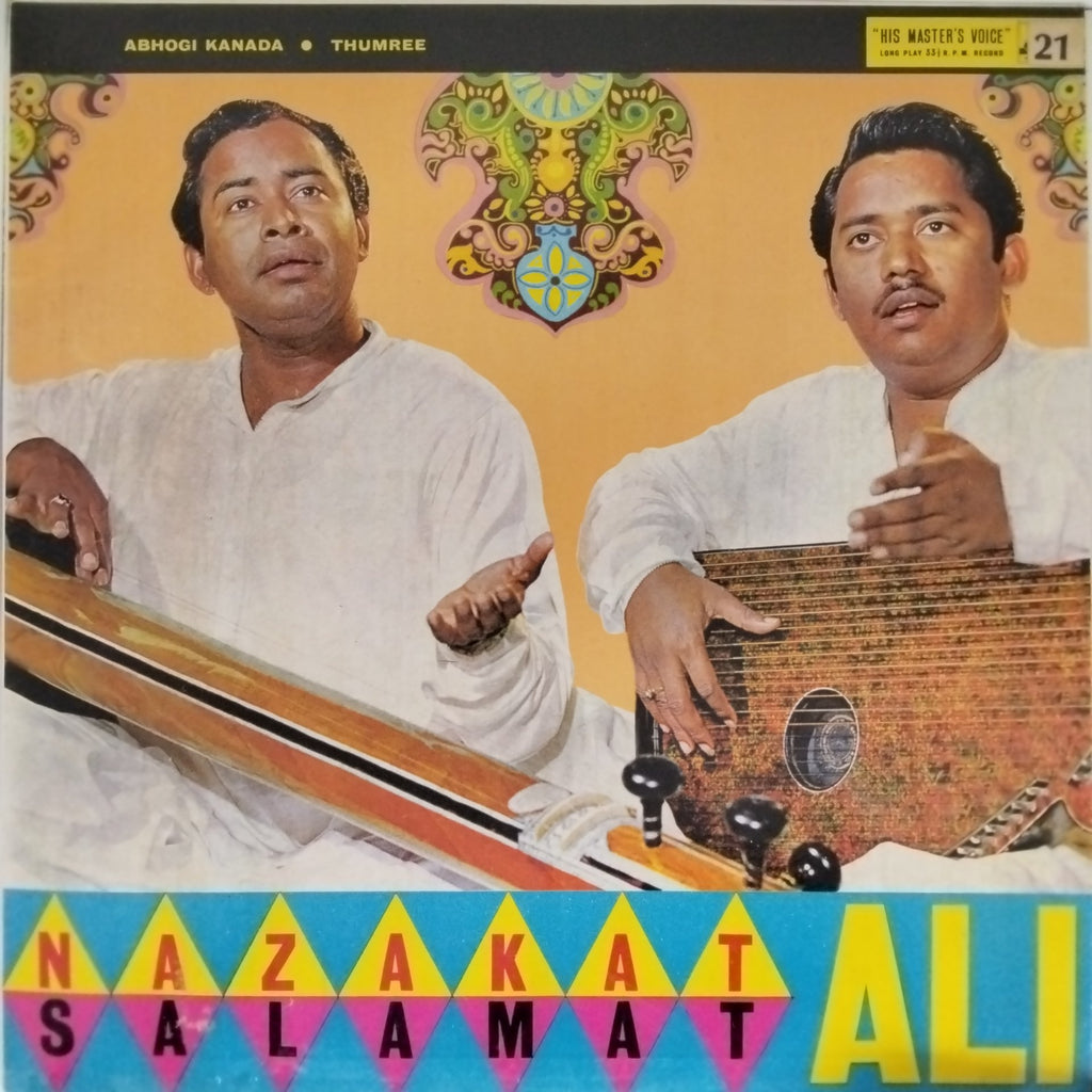 Nazakat Ali, Salamat Ali - Abhogi Kanada - Thumree (Vinyl)