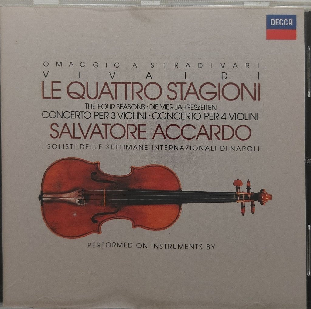 Salvatore Accardo - Le Quattro Stagioni (CD)