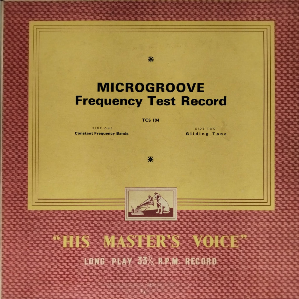 Various - Microgroove Frequency Test Record (Vinyl)