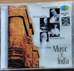 Hari Prasad Chaurasia, Amjad Ali Khan, Shivkumar Sharma, Brij Bhushan Kabra - Music of India (CD)