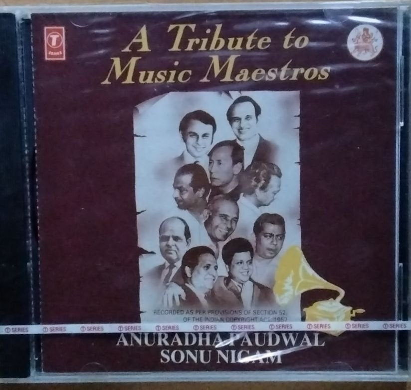 Anuradha Paudwal, Sonu Nigam - A Tribute to Music Maestros (CD)