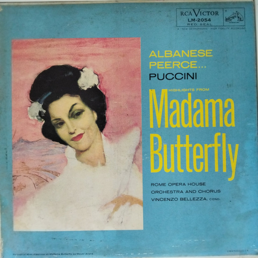 Puccini, Rome Opera House Orchestra and Chorus - Madama Butterfly - Highlights (Vinyl)