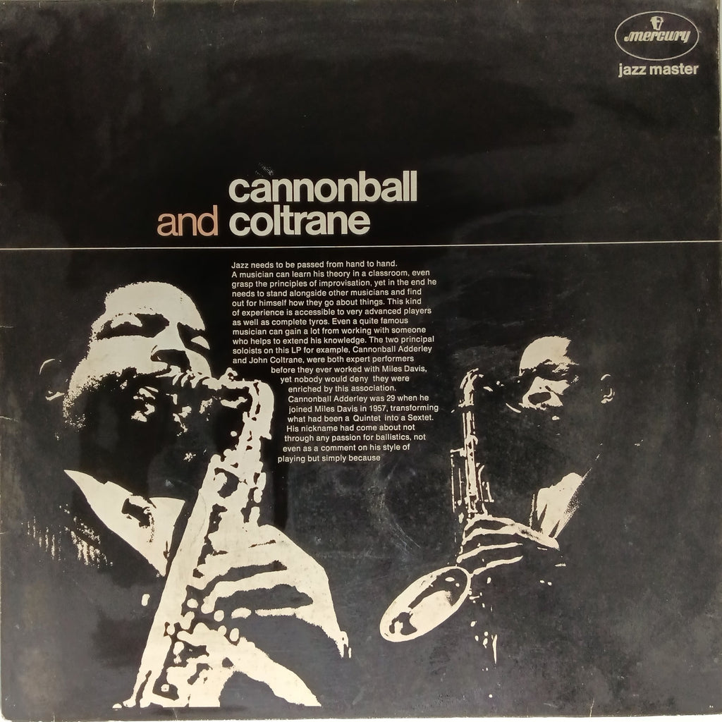Cannonball Adderley, John Coltrane - Cannonball and Coltrane (Vinyl)
