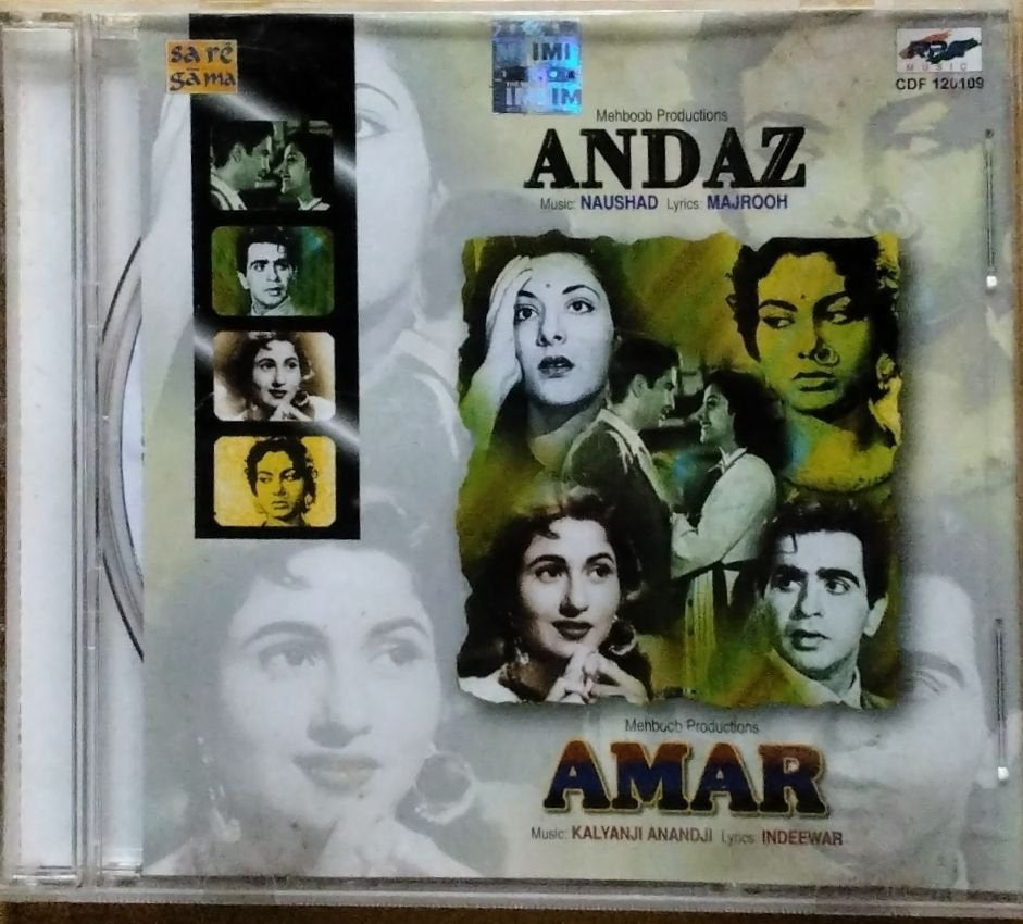 Naushad, Kalyanji Anandji - Andaz / Amar (CD)