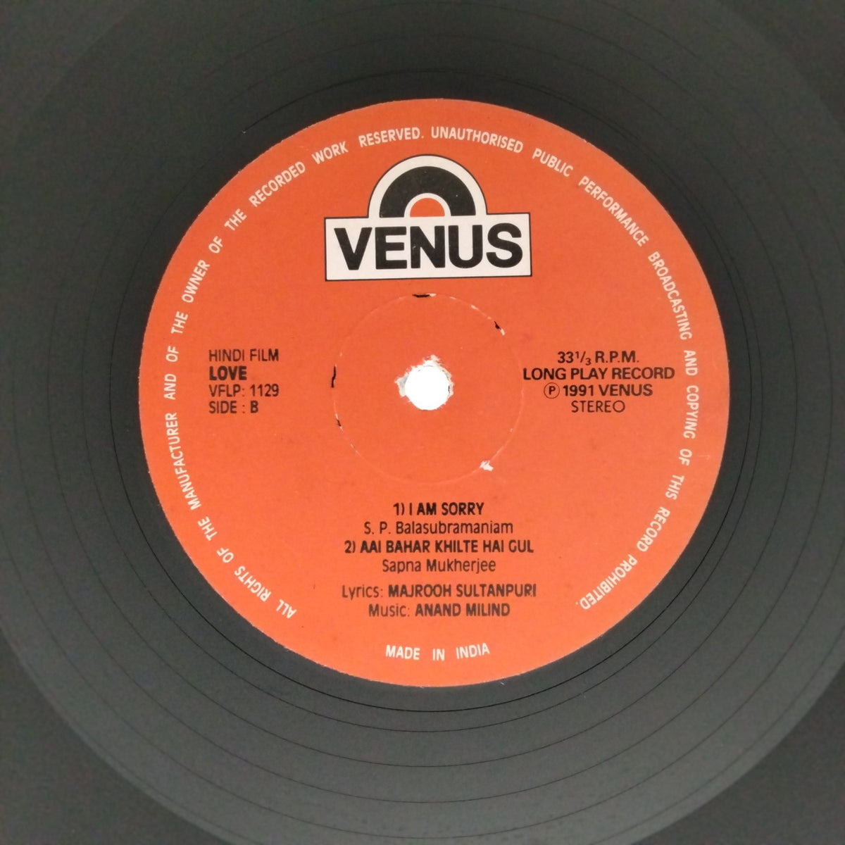 Anand Milind - Love (Vinyl)