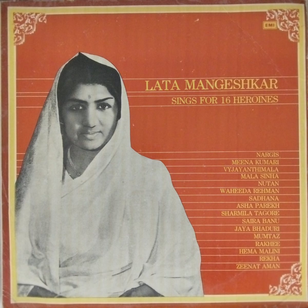 Lata Mangeshkar - Sings for 16 Heroines (Vinyl)
