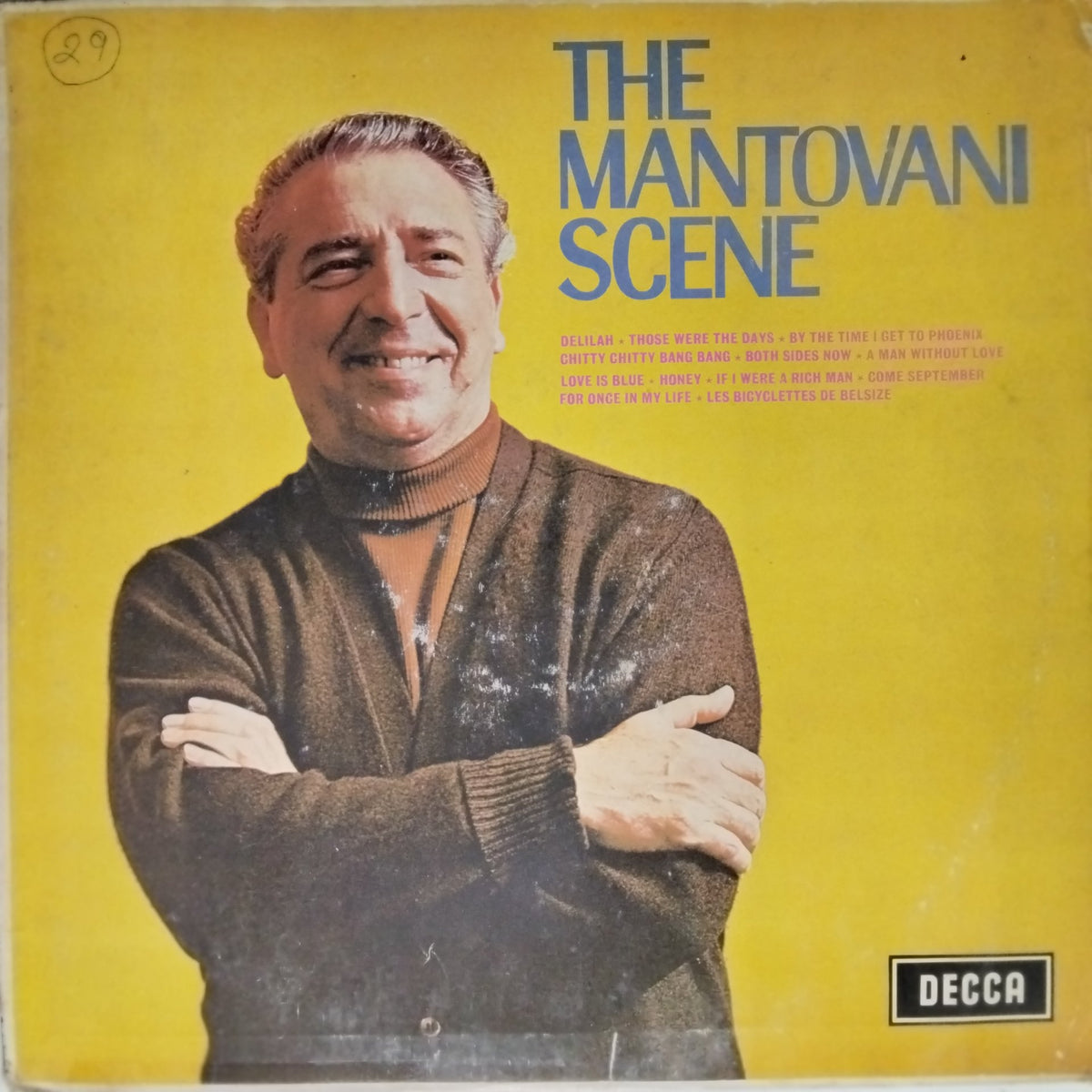 Mantovani and His Orchestra - The Mantovani Scene (Vinyl)