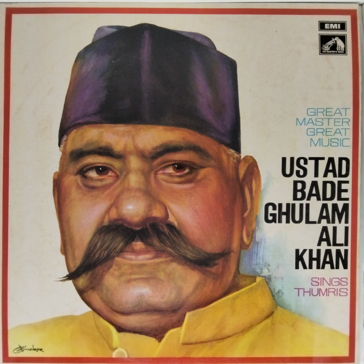 Ustad Bade Ghulam Ali Khan - Ustad Bade Ghulam Ali Khan Sings Thumris (Vinyl)