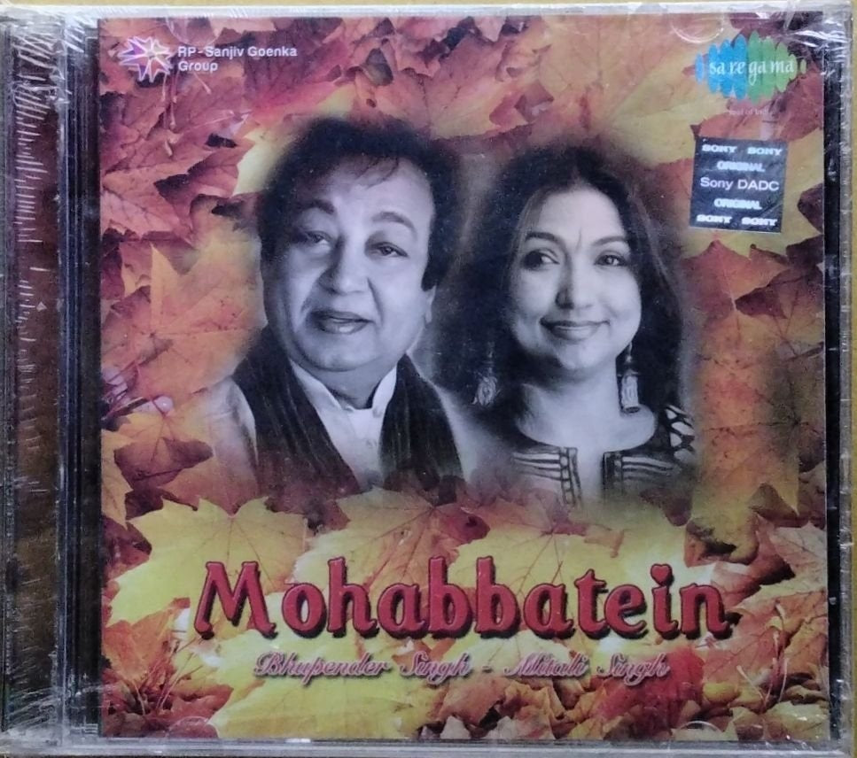 Bhupinder Singh, Mitali Singh - Mohabbatein (CD) (2)