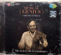 Dr. M. Balamuralikrishna - Musical Genius - Carnatic Classical (CD)