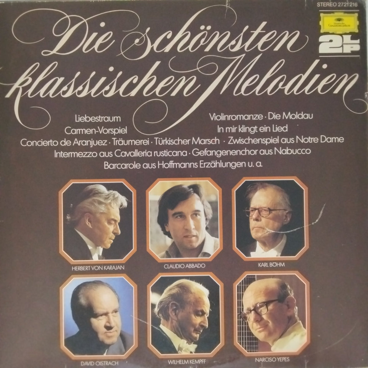 Herbert Von Karajan, Claudio Abbado, Karl Böhm, David Oistrach, Wilhelm Kempff, Narciso Yepes - Die schönsten klassischen Melodien (Vinyl)