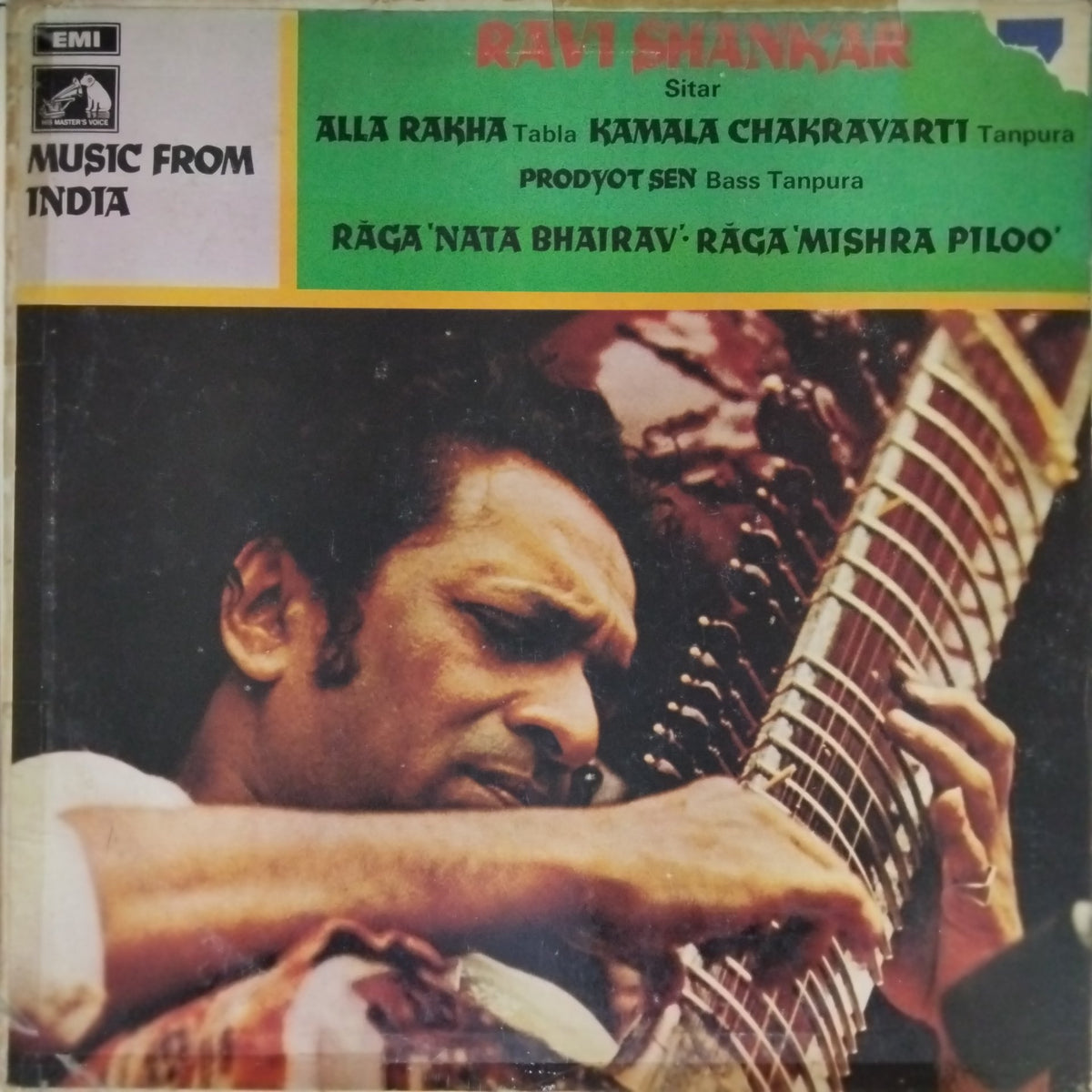 Ravi Shankar - Rāga 'Nat Bhairav' · Rāga 'Mishra Piloo' (Vinyl)