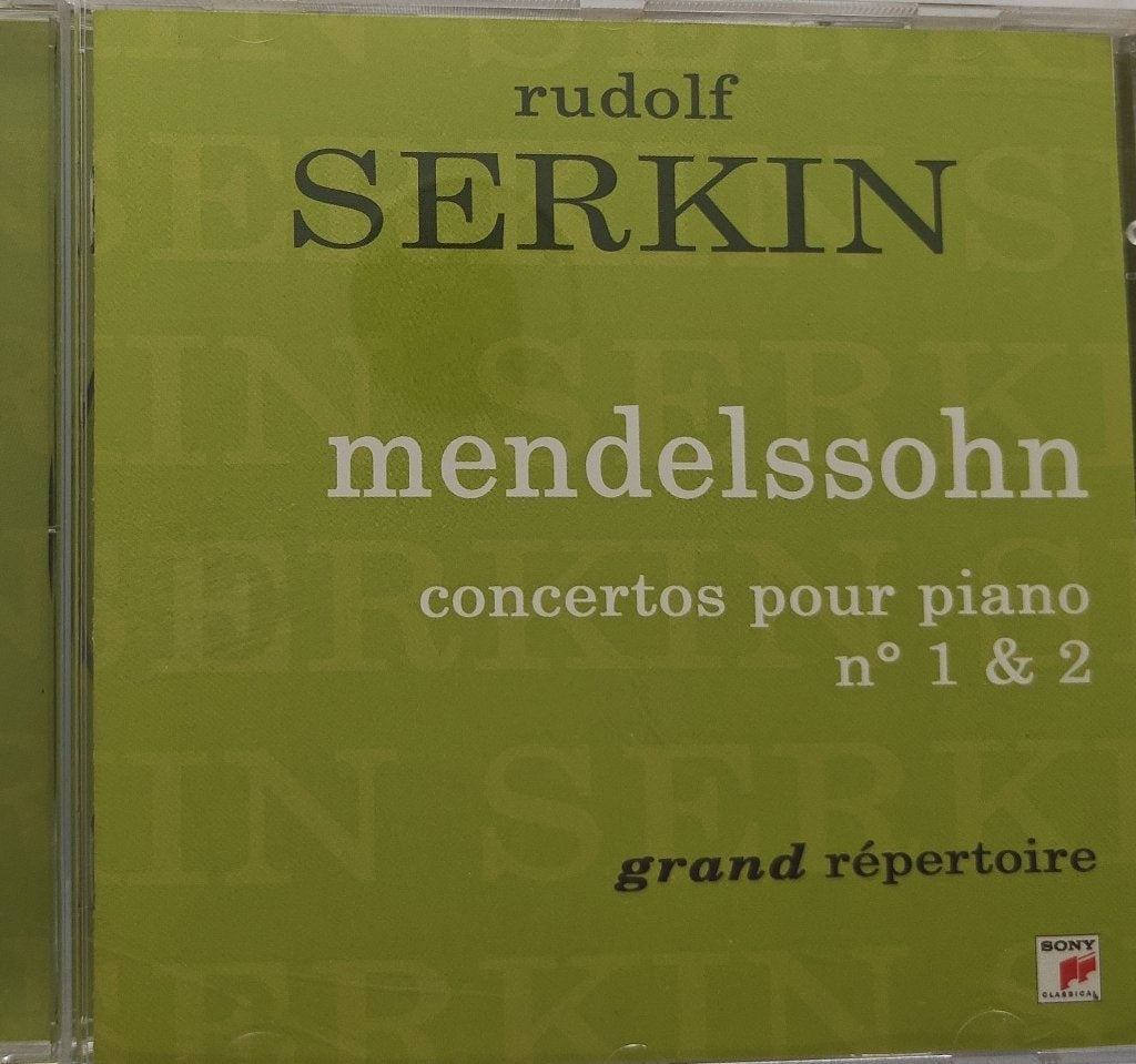 Rudolf Serkin - Mendelssohn: Concertos pour piano n° 1 & 2 (CD)