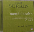 Rudolf Serkin - Mendelssohn: Concertos pour piano n° 1 & 2 (CD)