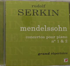 Rudolf Serkin - Mendelssohn: Concertos pour piano n° 1 & 2 (CD)