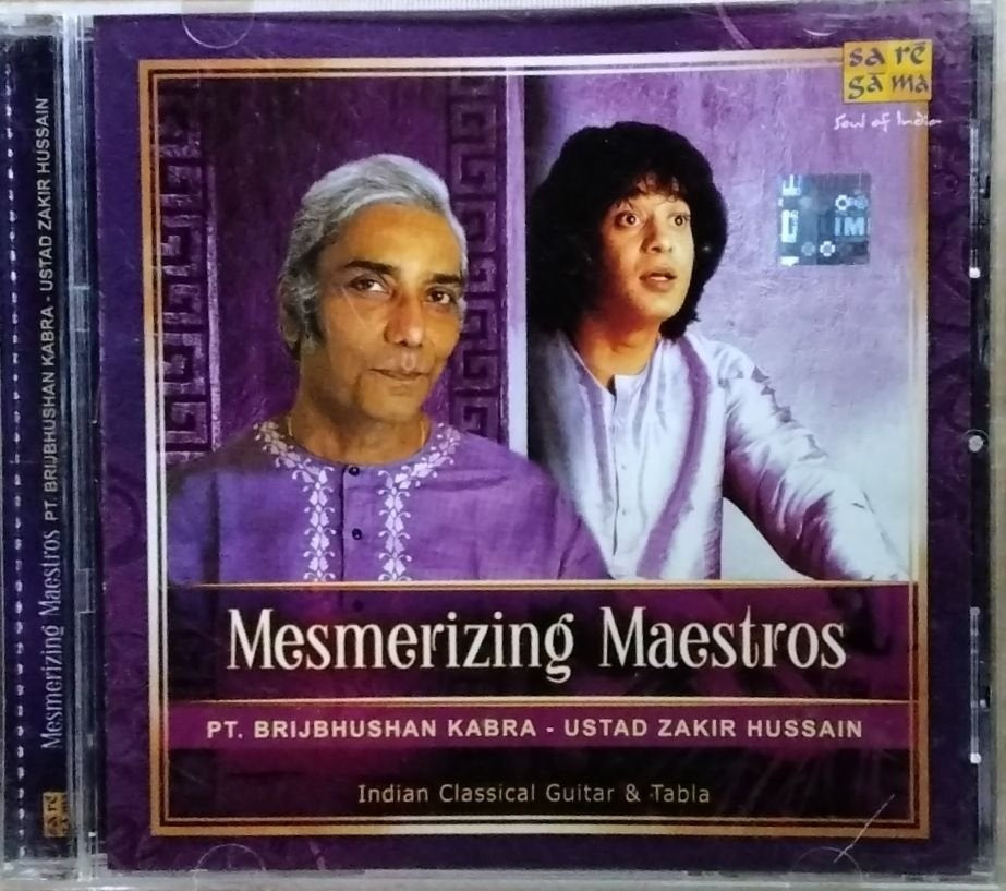 Pt. Brijbhushan Kabra, Ustad Zakir Hussain - Mesmerizing Maestros (CD)