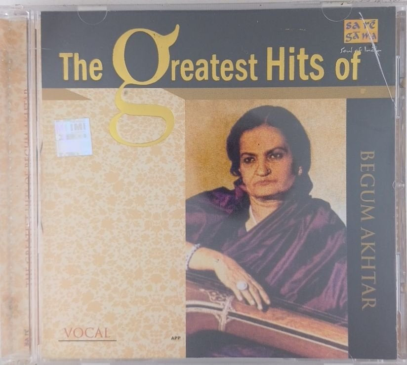 Begum Akhtar - The Greatest Hits of Begum Akhtar (CD)