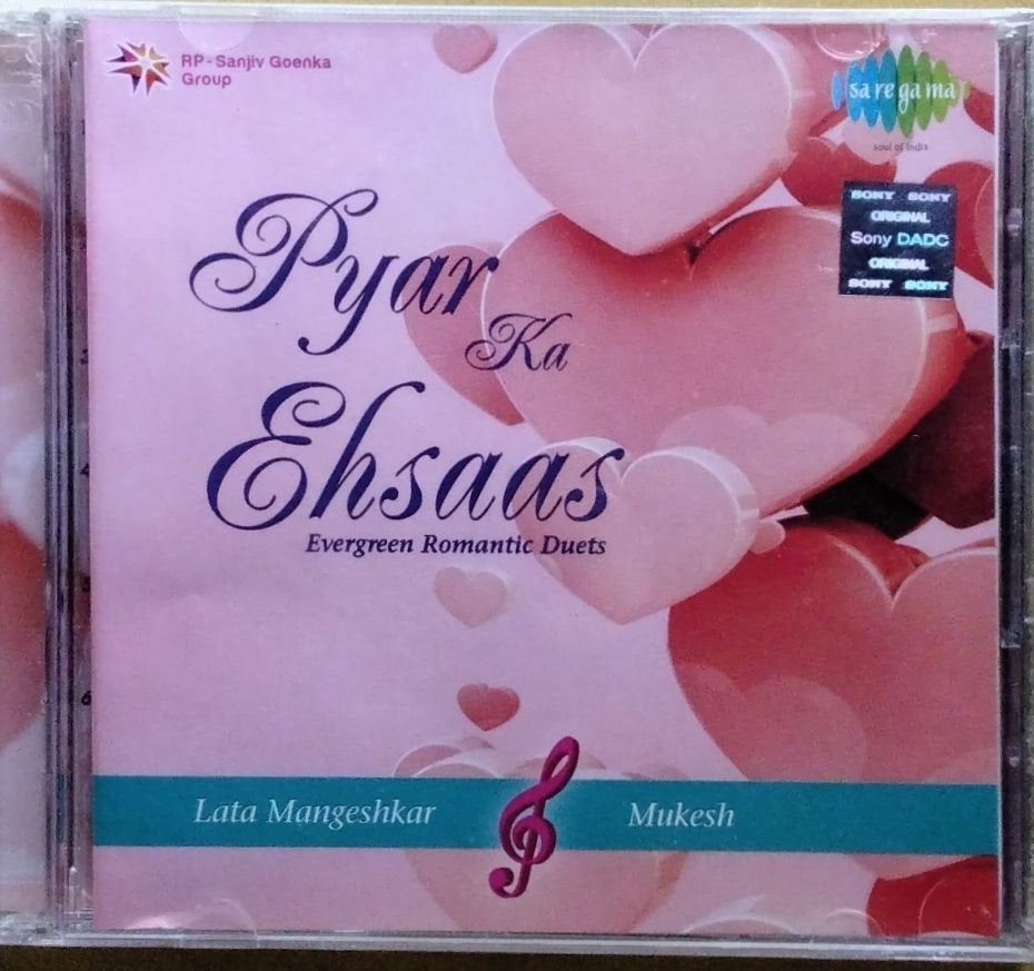 Lata Mangeshkar, Mukesh - Pyar Ka Ehsaas Evergreen Romantic Duets (CD) (2)
