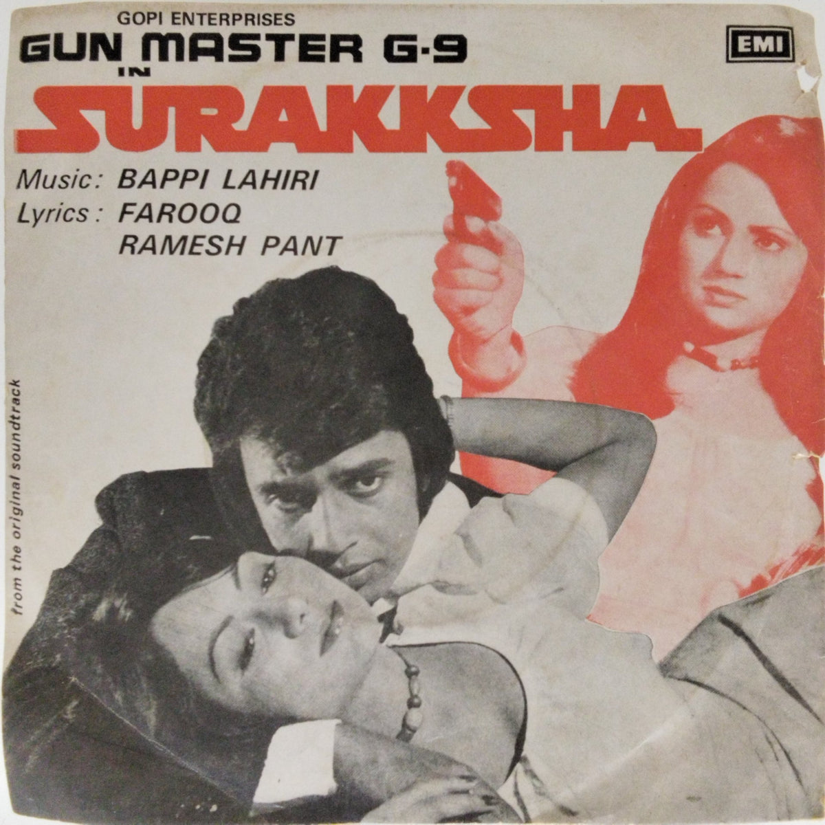 Bappi Lahiri - Gun Master G-9 in Surakksha (45-RPM)
