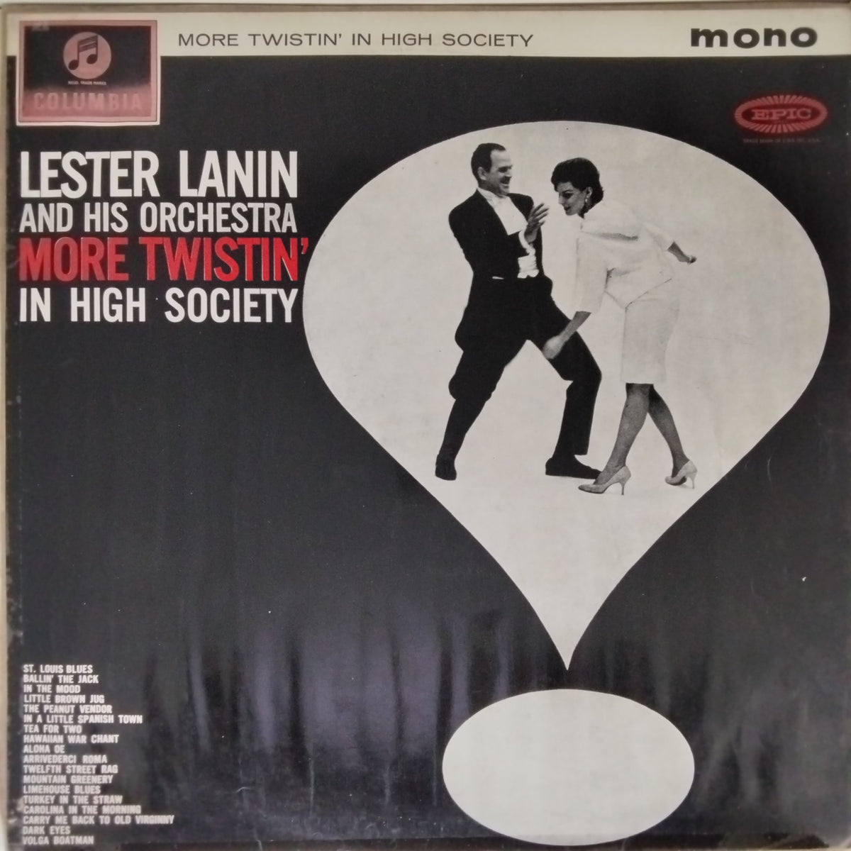 Lester Lanin and His Orchestra - More Twistin' in High Society (Vinyl)