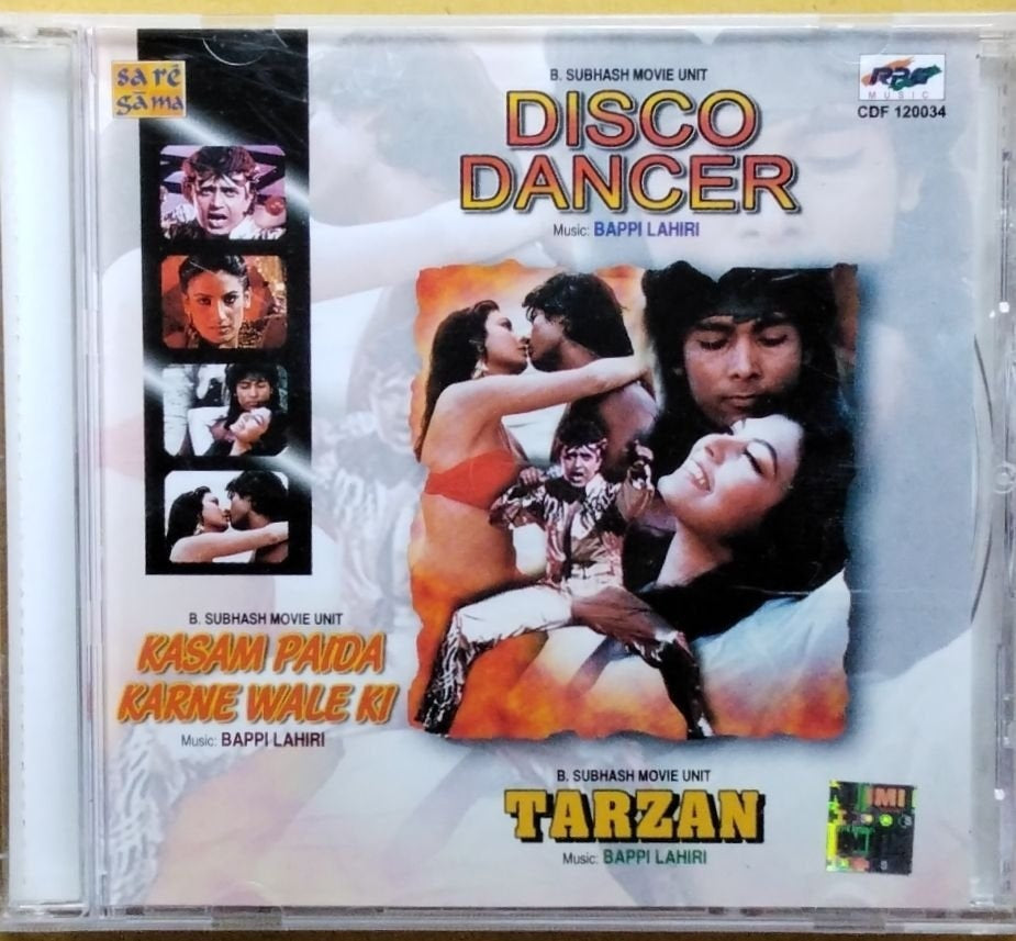 Bappi Lahiri - Disco Dancer, Kasam Paida Karne Wale Ki, Tarzan (CD)