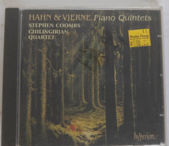Stephen Coombs, Chilingirian Quartet - Hahn & Vierne Piano Quintets (CD)