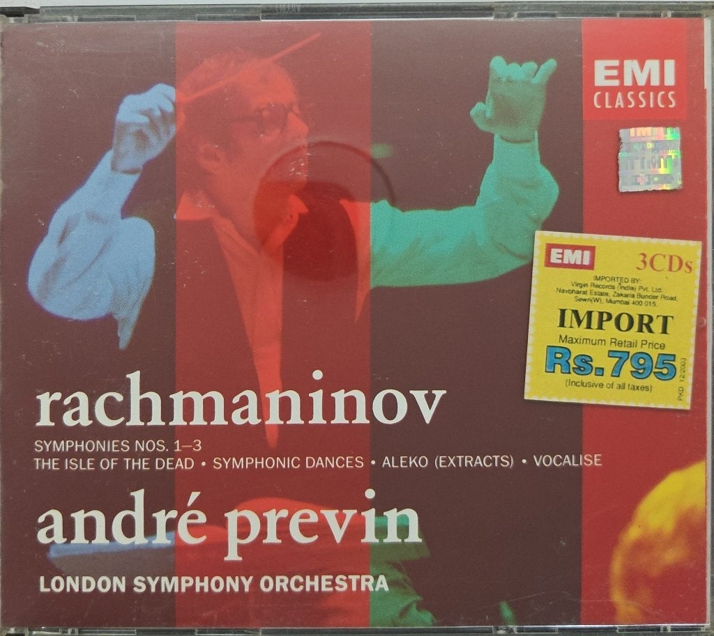 André Previn, London Symphony Orchestra - Rachmaninov: Symphonies Nos. 1-3 (CD) (3)