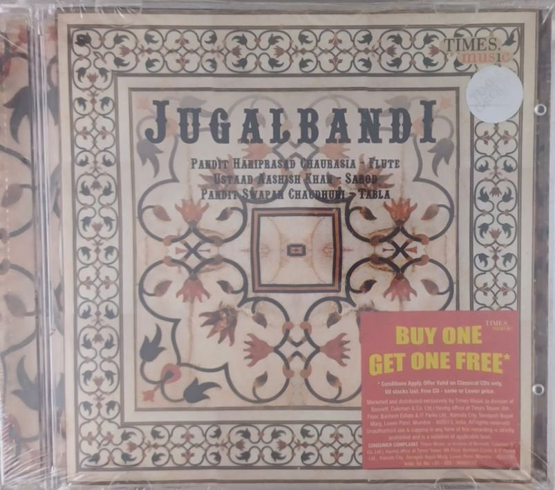 Pandit Hariprasad Chaurasia, Ustad Aashish Khan, Pandit Swapan Chaudhuri - Jugalbandi (CD)