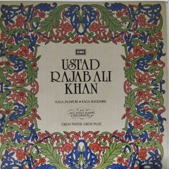 Ustad Rajab Ali Khan - Raga Jaunpuri, Raga Bageshree (Vinyl)