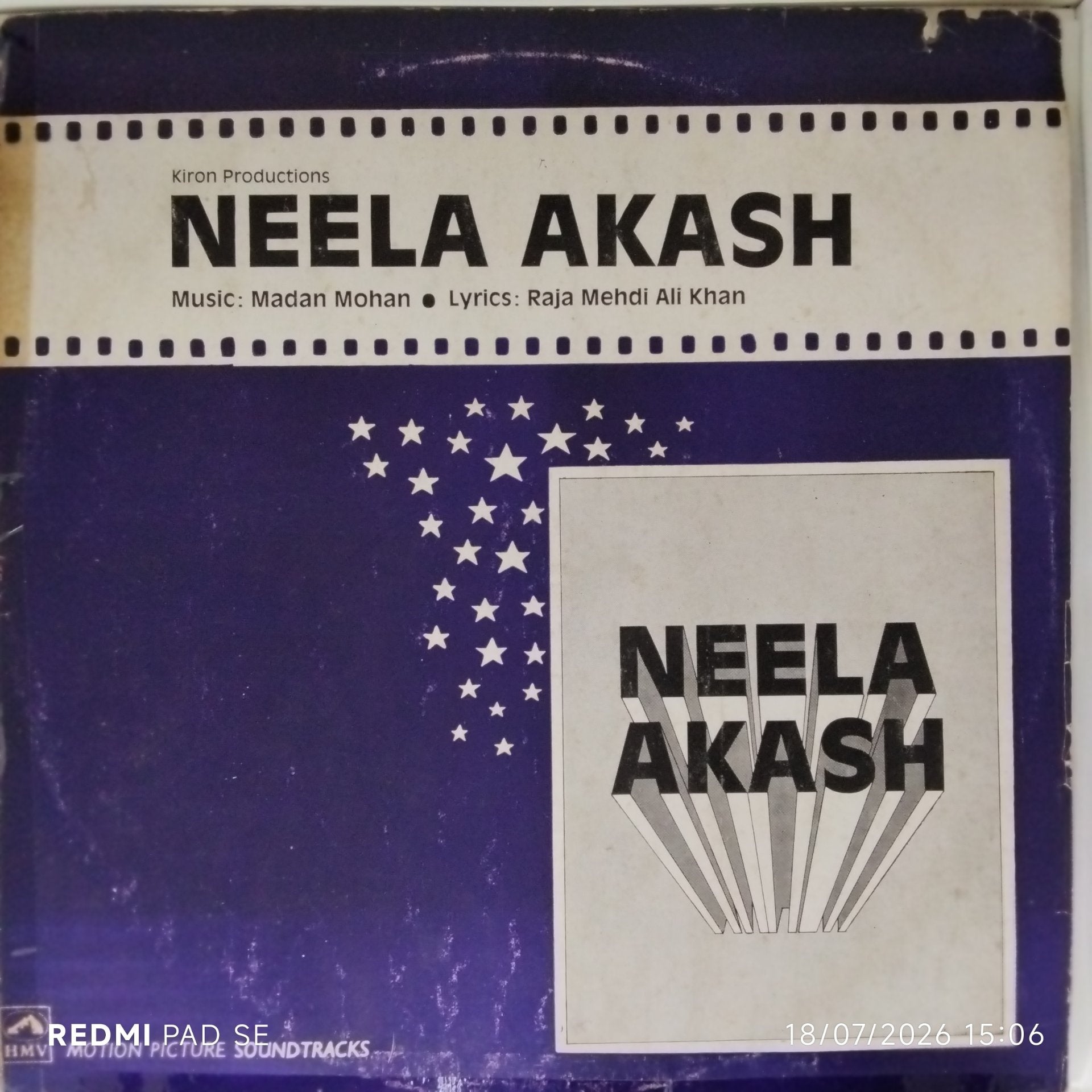 Madan Mohan - Neela Akash (Vinyl)