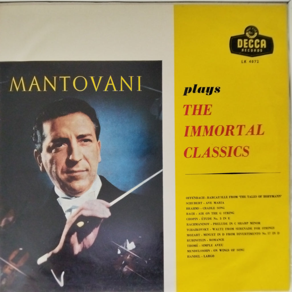 Mantovani - The Immortal Classics (Vinyl)