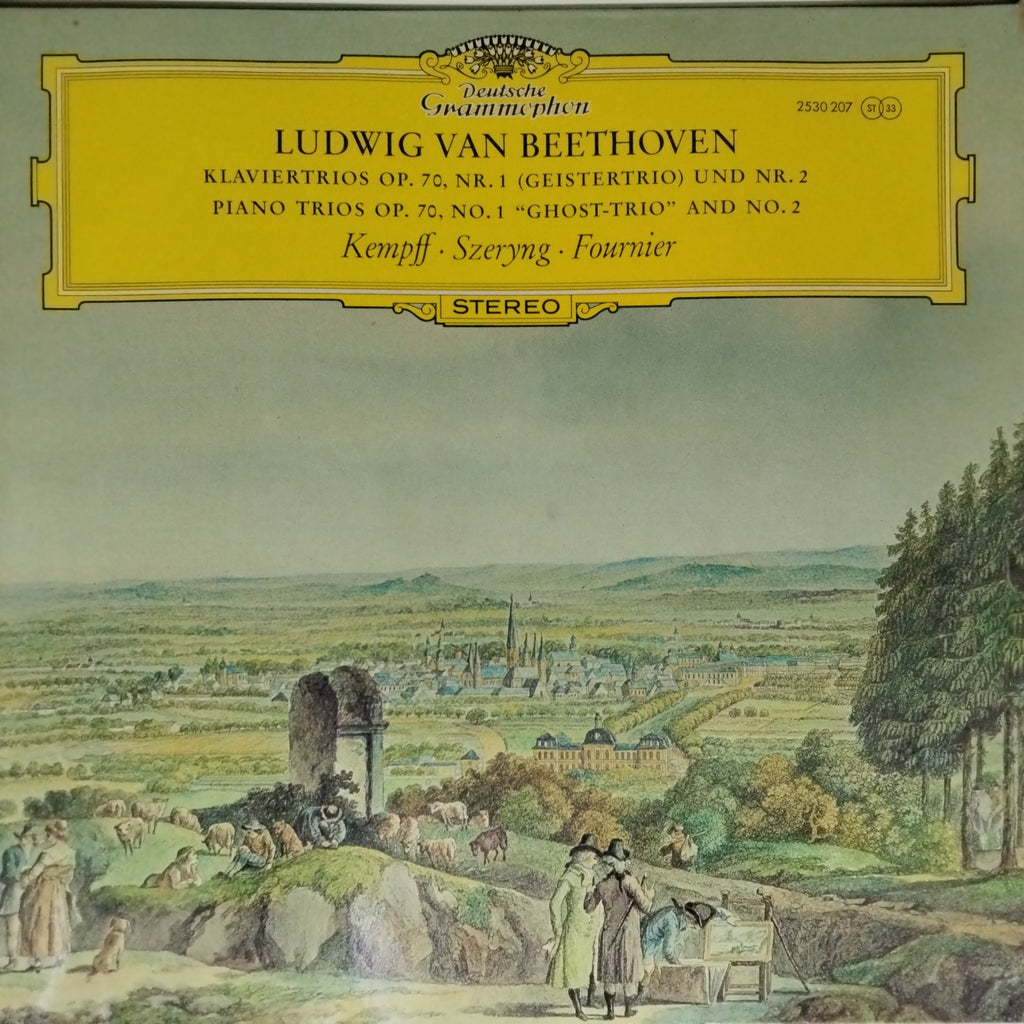 Ludwig van Beethoven, Wilhelm Kempff, Henryk Szeryng, Pierre Fournier - Klaviertrios Op. 70, Nr. 1 (Geistertrio) und Nr. 2 (Vinyl)