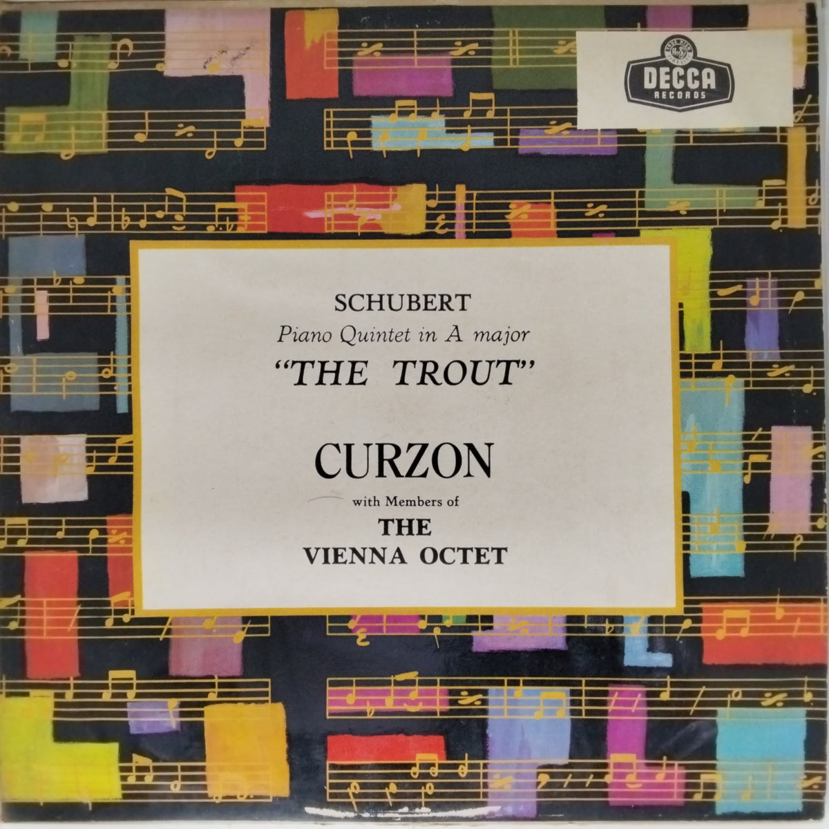 Clifford Curzon, The Vienna Octet - Piano Quintet in A major "The Trout" (Vinyl)