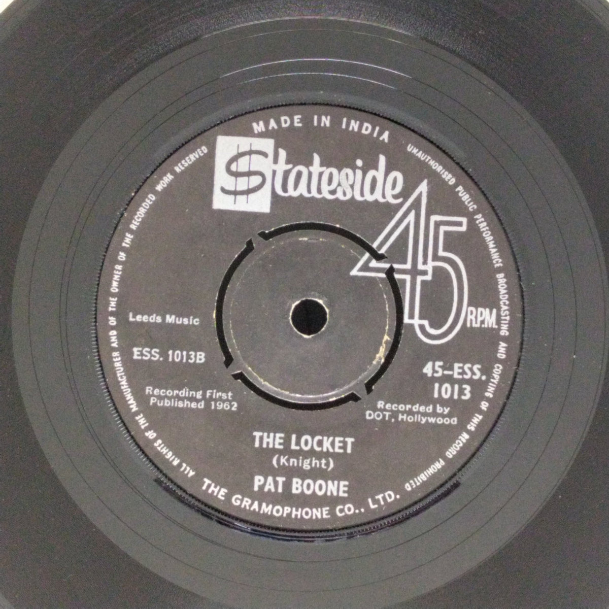 Pat Boone - Speedy Gonzales / The Locket (45-RPM)