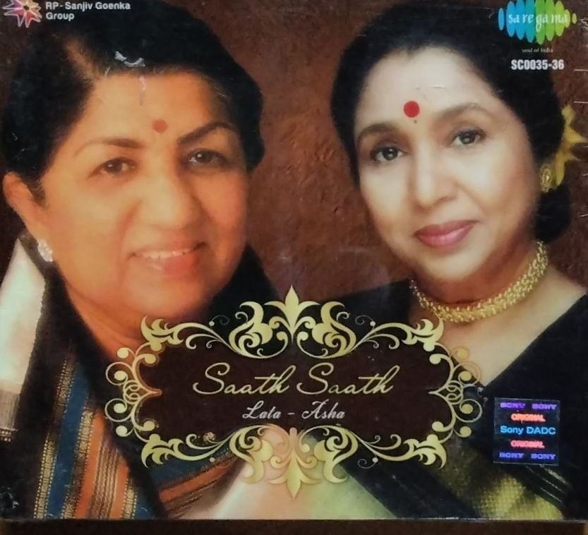 Lata Mangeshkar, Asha Bhosle - Saath Saath (CD) (2)