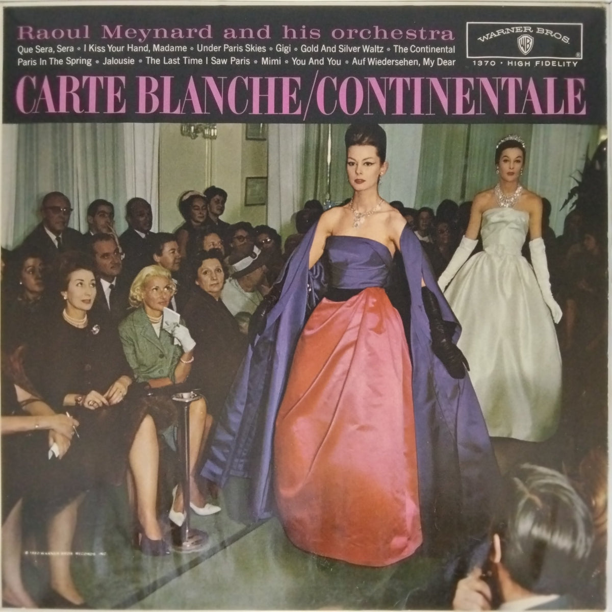 Raoul Meynard and his orchestra - Carte Blanche / Continentale (Vinyl)