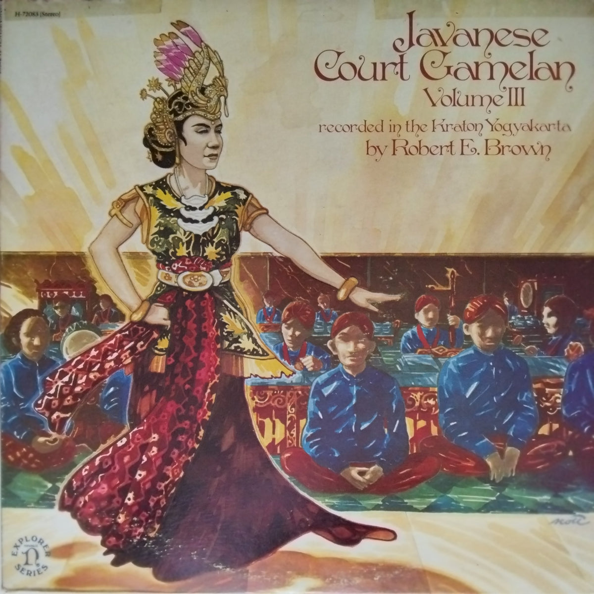 Robert E. Brown - Javanese Court Gamelan Volume III (Vinyl)