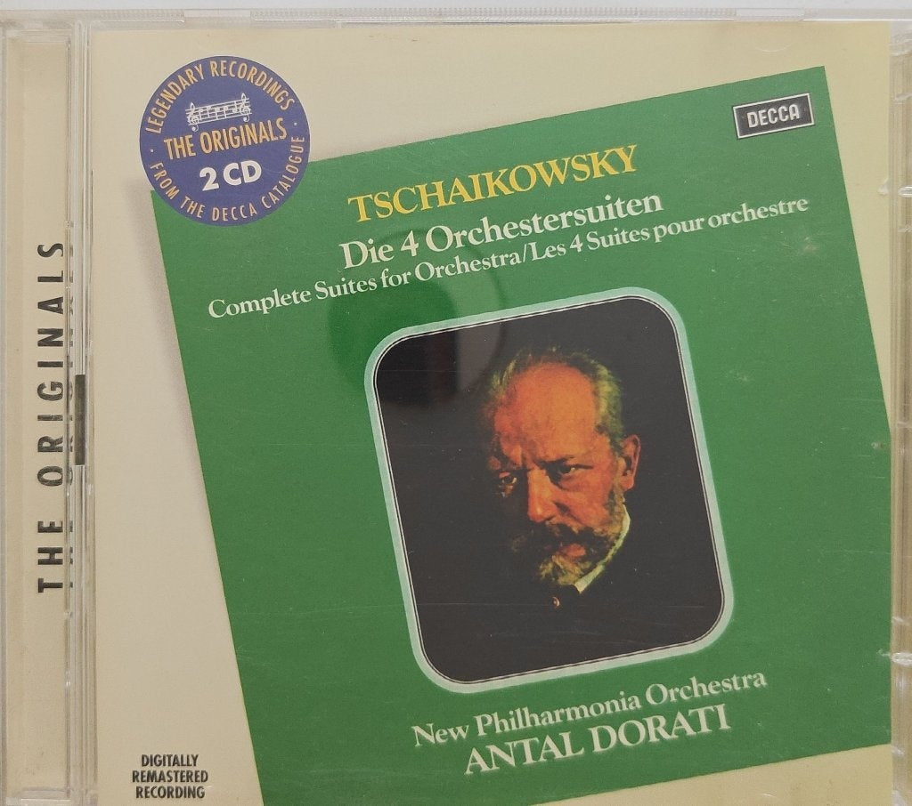 Pyotr Ilyich Tchaikovsky, New Philharmonia Orchestra, Antal Dorati - Die 4 Orchestersuiten (CD)