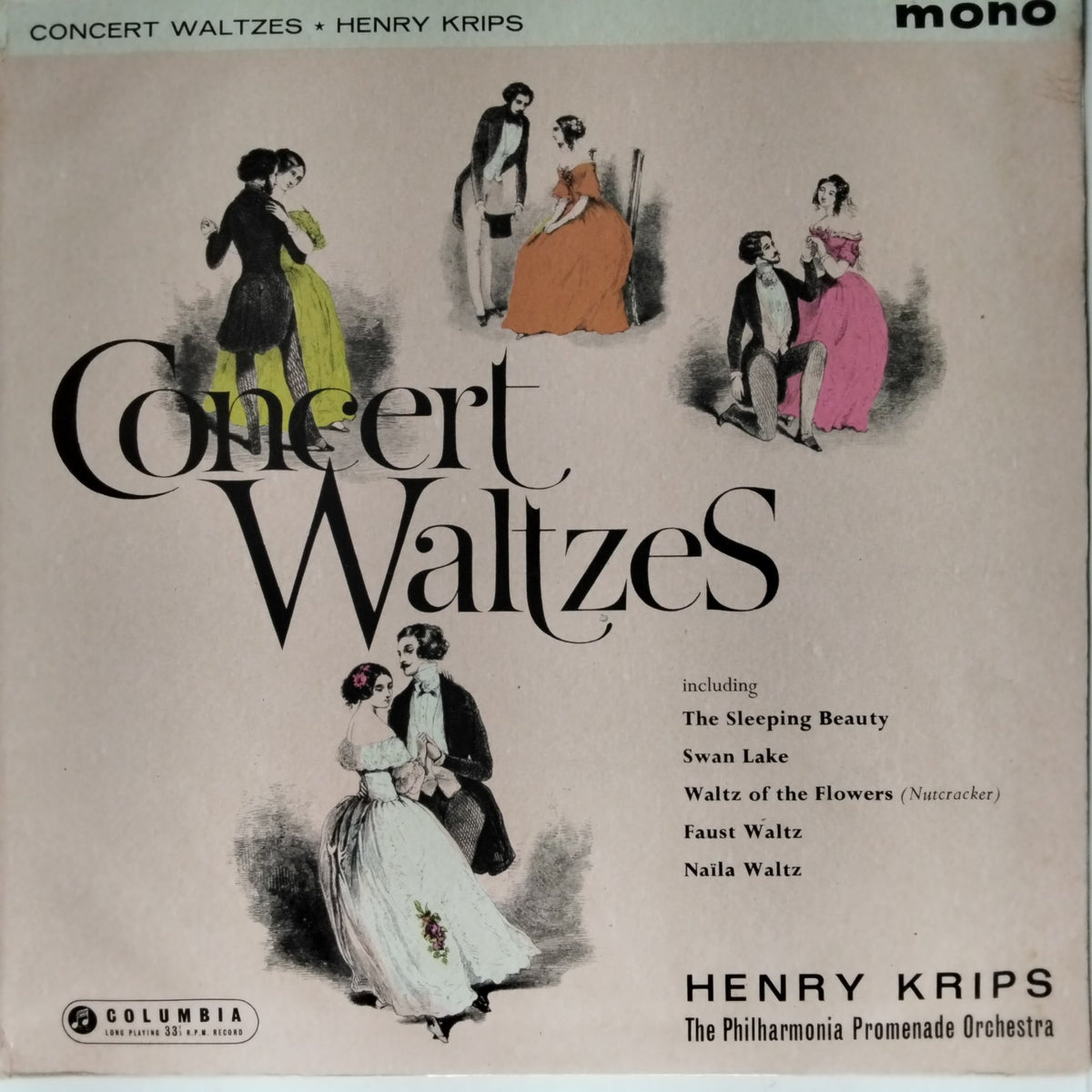 Henry Krips - Concert Waltzes (Vinyl)
