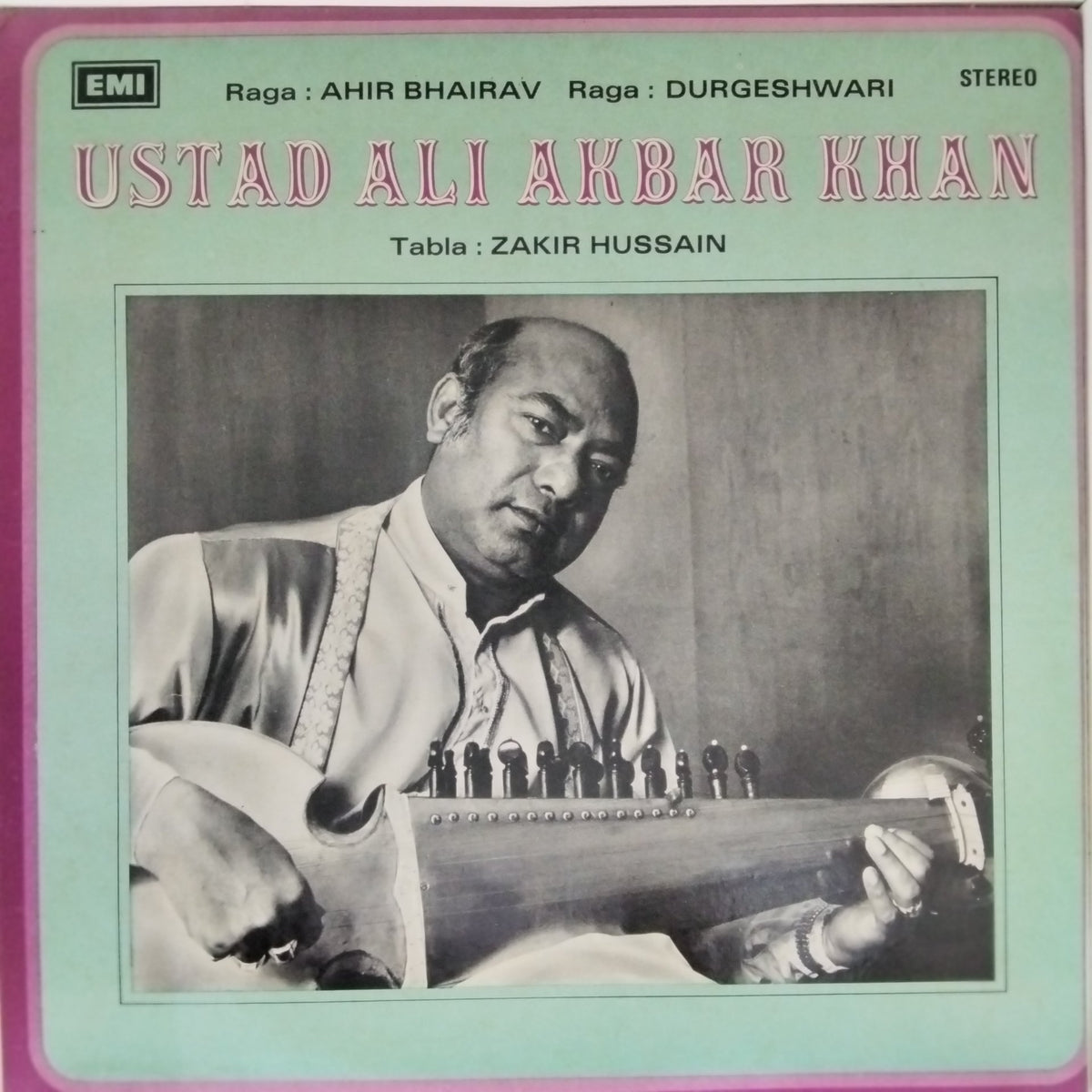 Ustad Ali Akbar Khan - Raga: Ahir Bhairav / Raga: Durgeshwari (Vinyl)