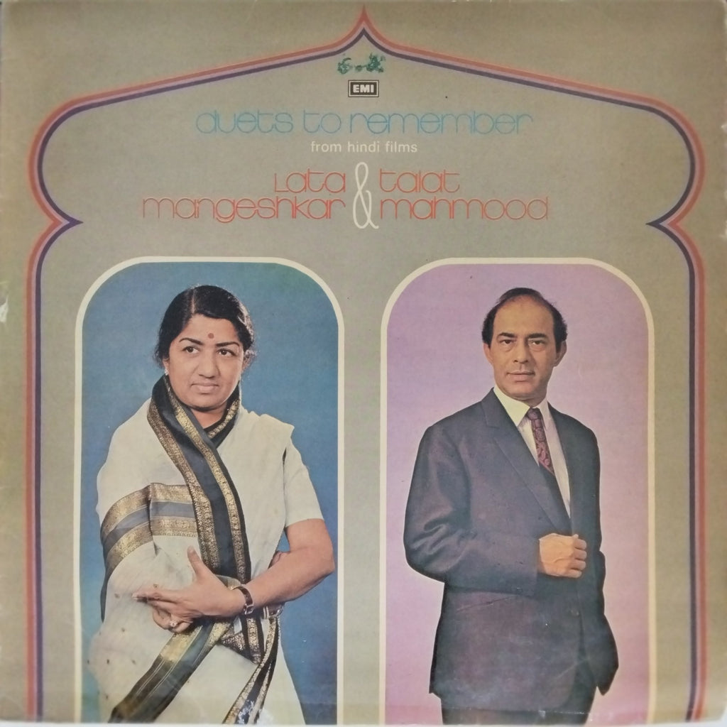 Lata Mangeshkar, Talat Mahmood - Duets to Remember (Vinyl)