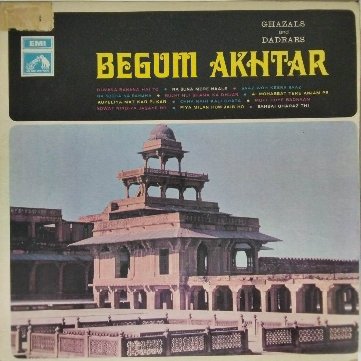 Begum Akhtar - Ghazals and Dadras (Vinyl)