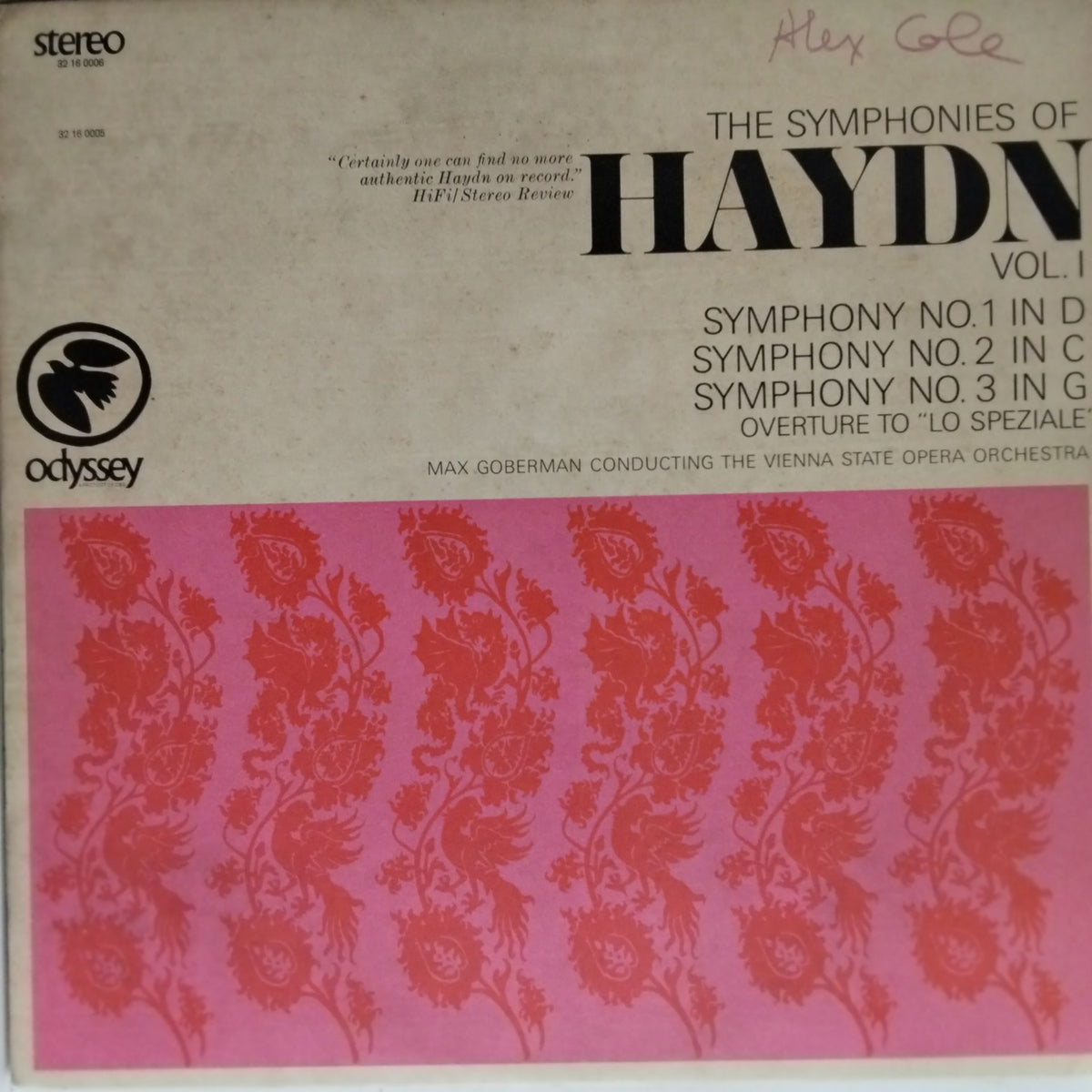 Max Goberman, Vienna State Opera Orchestra - The Symphonies of Haydn Vol. I (Vinyl)