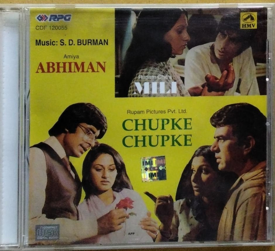 S. D. Burman - Abhiman / Chupke Chupke / Mili (CD)