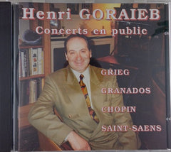 Henri Goraieb - Concerts en public (CD)
